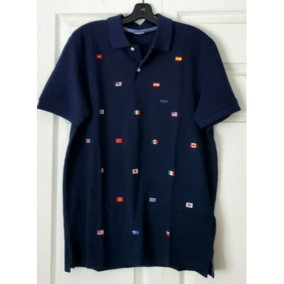 Brooks Brothers Other - NWOT Brooks Brothers Slim Fit Performance Polo Shirt Men's Blue Flag Size L